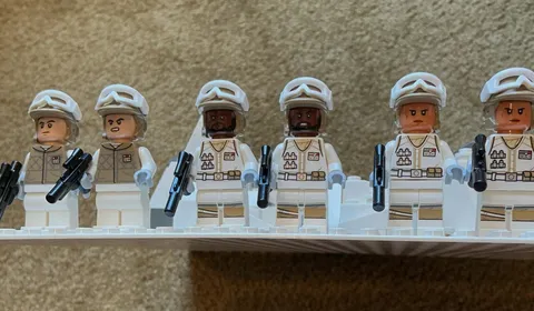 Lego Star Wars Rebel Hoth Troopers Lot Of 6