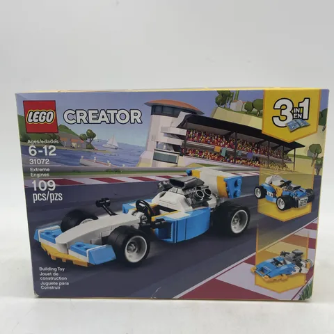 LEGO Creator 31072 Extreme Engines Building Toy 109-Piece New!