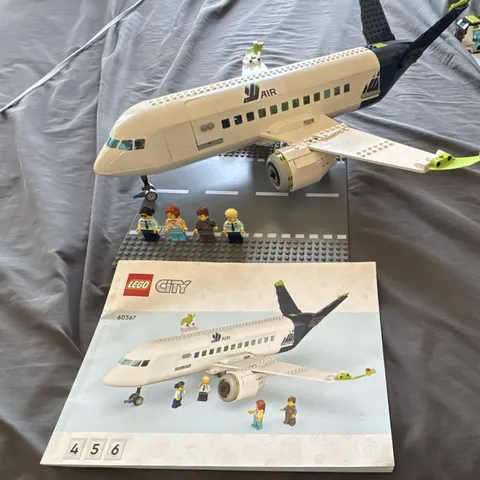 LEGO City 60367 – Passenger Airplane Complete Set 913 pcs Instructions Brick Sep