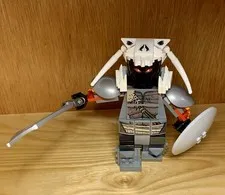 Lego Superhero DC Big Fig -Ares God Of War From Set 76075 (Fig Complete)