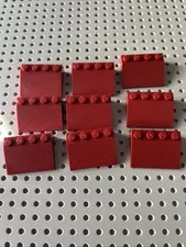 LEGO 3297 Dark Red Slope 33 3 x 4 - 9 Pieces
