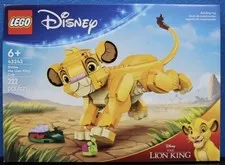 LEGO Disney Simba The Lion King Cub 43243 Building Set NEW Sealed