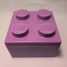 Purple Storage Brick 2 x 2 Storage Cube 4 Stud Case Container 853381 6004780