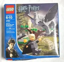 LEGO 4750 Harry Potter Draco's Encounter with Buckbeak 36 pcs Malfoy minifigs