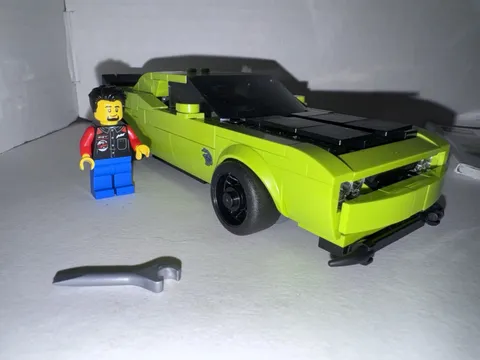 LEGO Speed Champions Dodge Challenger SRT Demon 170 77237 377pc w/ Minifigure