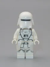LEGO Star Wars First Order Snowtrooper w/ white kama minifigure 75202