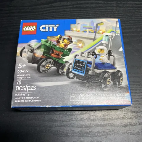 LEGO 2025 CITY - AIRPLANE VS. HOSPITAL BED 70 PCS. # 60459 FACTORY SEALED !!