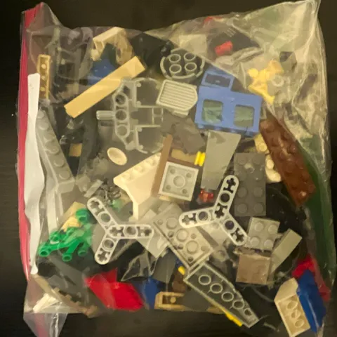 LEGO Bulk Lot Mixed Parts Bricks Pieces (100+) Multicolor Plastic in Polybag