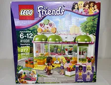 LEGO Friends 41035 Heartlake Juice Bar 100% COMPLETE, 277pcs w/ Andrea & Naya