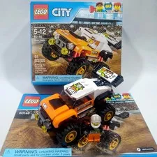 🔥LEGO 60146 Stunt Truck 100% Complete w/ Minifigure, Box & Instructions