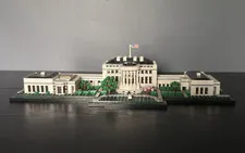 LEGO 21054 The White House Architecture 1483pc Retired Set, No Box