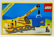 LEGO 6361 VINTAGE 1986 CRANE CABINET COMPLETE 100% IN BOX EXCELLENT