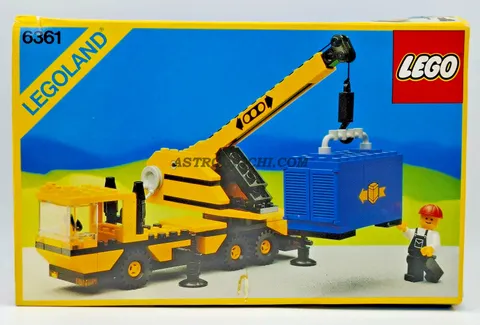LEGO 6361 VINTAGE 1986 CRANE CABINET COMPLETE 100% IN BOX EXCELLENT