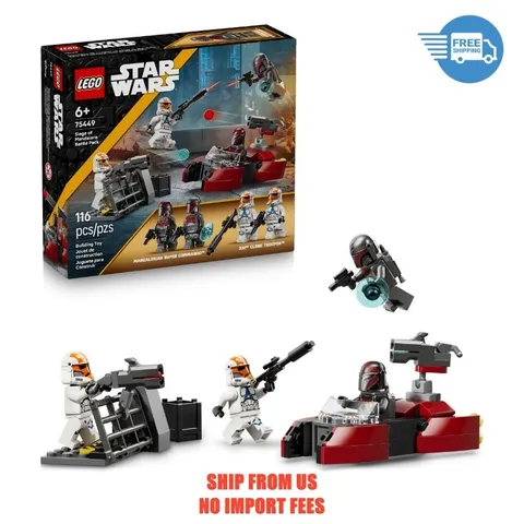 LEGO Star Wars Siege of Mandalore Battle Pack Building Toy for Boys & Girls - Th