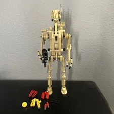 LEGO Star Wars Technic Battle Droid (8001) 100% Complete w/ Extra Parts