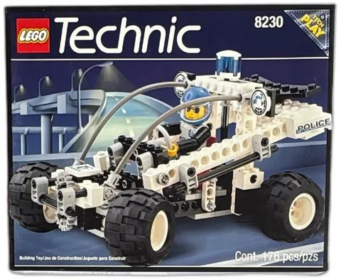 LEGO Technic 8230 Police Buggy 1996 Sealed Vintage Set 176 Pieces New