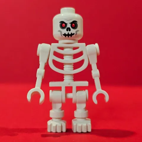 LEGO minifigure, Castle, cas328, Fantasy Era - Skeleton Warrior 2
