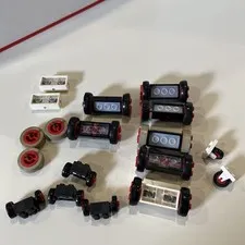 VTG Lego Wheels Tires Lot