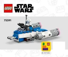 LEGO® Instruction 75391 - Captain Rex Y-Wing Microfighter