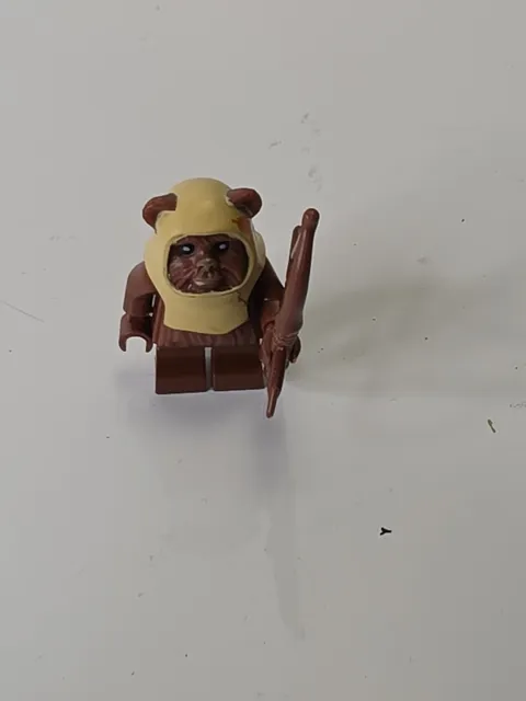 LEGO Star Wars Paploo Ewok tan hood minifigure 8038 Battle Endor