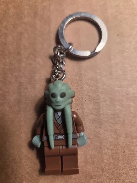 Lego Starwars Kit Fisto Minifigure Keychain 852945