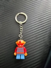 New_ No Tag_LEGO Sesame Street 854195 Ernie Key Chain-Brand New