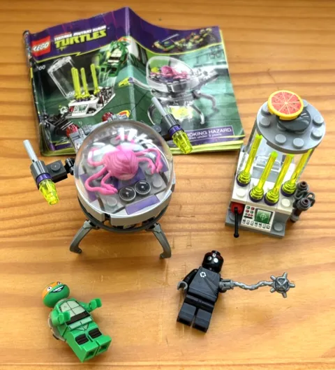 LEGO Teenage Mutant Ninja Turtles 79100 Kraang Lab Escape NO BOX minifigure FLAW