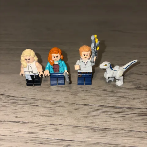 LEGO Jurassic World Minifigure Lot Claire Owen And More