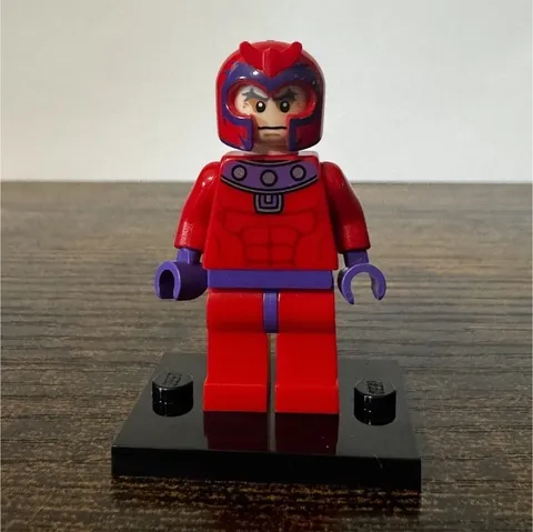 LEGO Marvel Super Heroes Magneto Minifigure - NO CAPE