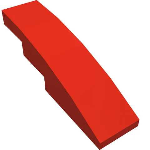 10x LEGO® Part 61678 - Slope, Curved 4 x 1