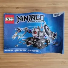 Lego Ninjago 70726 MANUAL ONLY Masters Of Spinjitzu Instructions 