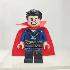 LEGO Doctor Strange Minifigure 76108 sh509 Marvel Super Heroes  Two piece cape