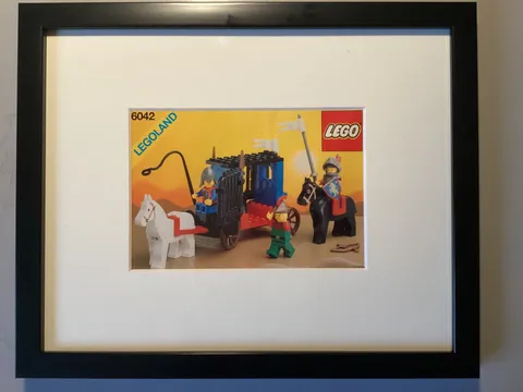 Lego – Castle – Dungeon Hunters – 6042 – Framed Instruction