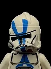 Lego Star Wars Clone Trooper Misprint Minifigure Helmet Rare Prototype Error
