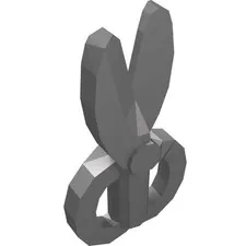 5x LEGO® Part 18920 - Minifigure, Utensil Scissors