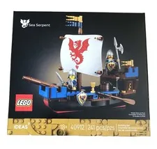 New LEGO Ideas Sea Serpent 40912 Dragons Boat Exclusive GWP Sealed