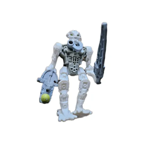 LEGO Bionicle Matoro Toa Inika Mac Donalds Happy Meal Toy from 2007 with weapon