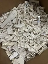 Bulk White Lego-5 pounds