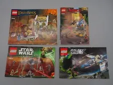 Lego Books: Lord of Rings 79006 Ninjago 70629 Star Wars 75016 Galaxy Squad 70701