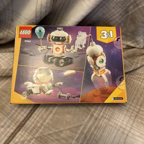 LEGO Creator 3in1 Space Robot 31164 Building Set Light Brick 281 Pcs New