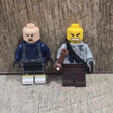 Lego Minifigures Jurrasic Park Lot of 2 ACU Trooper