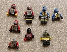 Vintage Lego lot UFO blue red Droid Techdroid cyborg space robot Spyrius