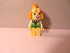LEGO Minifigure Isabelle Mini Figure Ani003 Animal Crossing From set 77049