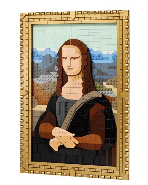 LEGO Art Mona Lisa Wall Art Set 31213 RETIRED New and Sealed *BOX DAMAGE*