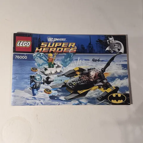 LEGO (76000) Arctic Batman vs. Mr. Freeze: Aquaman on Ice - INSTRUCTIONS ONLY