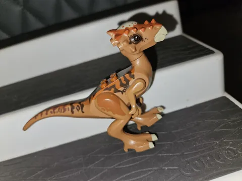 LEGO Jurassic World Stygimoloch Dinosaur – Set 75927 Toy Figure Brown Dino