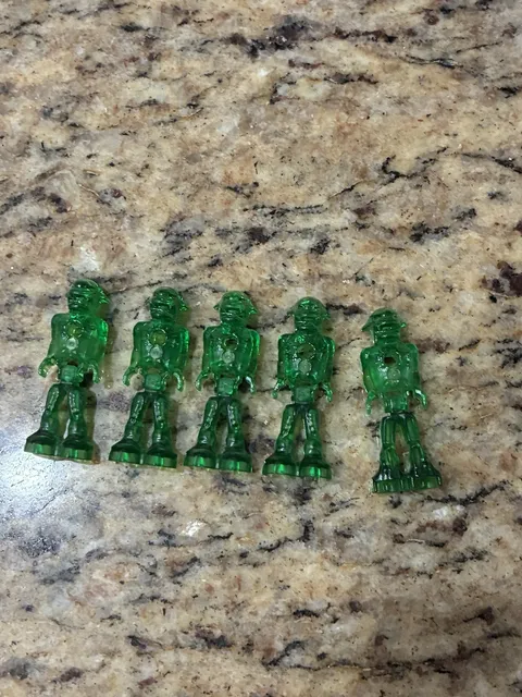 (Lot of 5) LEGO Minifigure Mars Mission Alien (mm001) Space