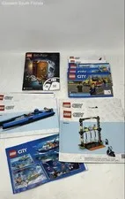Lot Of 10 Pcs Lego Assorted Multicolor Various City Instruction Manuals