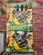 LEGO NINJAGO 9449 Ultra Sonic Raider Masters of Spinjitzu Complete Set