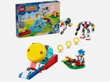 LEGO Sonic: Sonic's Campfire Clash (77001) Box slightly Damaged